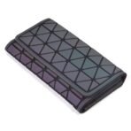 Women Luminous PU Geometric Wallet Ladies - Image 4